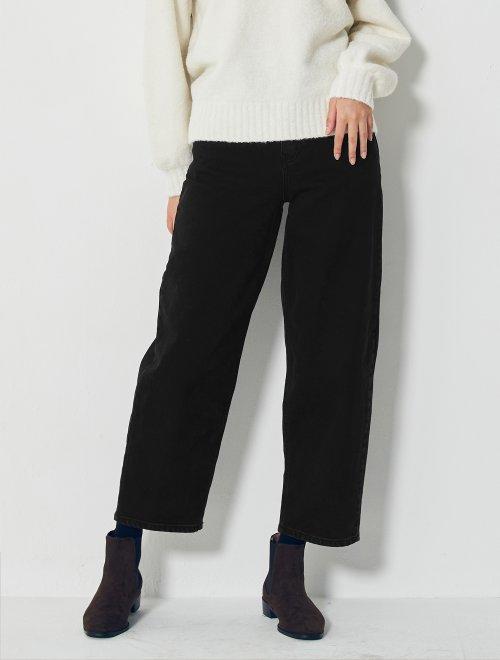 8seconds High waist Ash高腰直筒牛仔裤女款#160X21GP24JPY带授权招加盟代理 商品图0