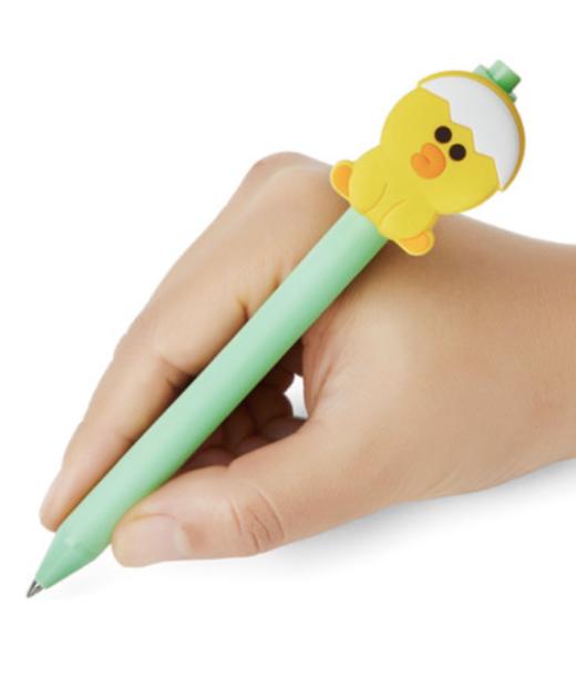 韩国 可爱Line Friends迷你莎莉布站立中性笔JPY带授权招加盟代理 商品图0