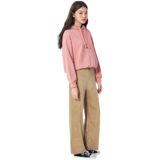 8seconds Corduroy pants米色灯芯绒直束腰裤女款#320X40LY3AJPY带授权招加盟代理 商品图4