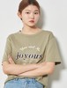 8seconds Ivory cotton crew卡其色Vintage印花短袖T恤女款JPY带授权招加盟代理 商品缩略图0