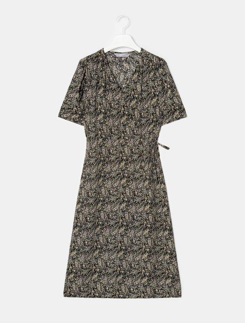 8seconds Broken flower黑色花卉吊带连衣裙女款#320771KY15JPY带授权招加盟代理 商品图3