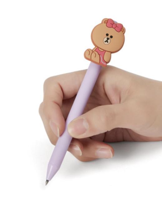 韩国 可爱Line Friends Choco基本中性笔JPY带授权招加盟代理 商品图1