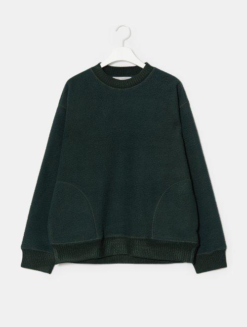 8 seconds 男款绿色胡里斯肋条运动衫JPY带授权招加盟代理 商品图1