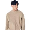 8 seconds  Loose Fit Pullover Knit男款米色宽松版型套头衫JPY带授权招加盟代理 商品缩略图3