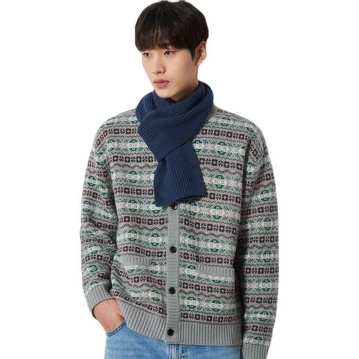 8 seconds 男款灰色梨花圆领开衫JPY带授权招加盟代理 商品图4