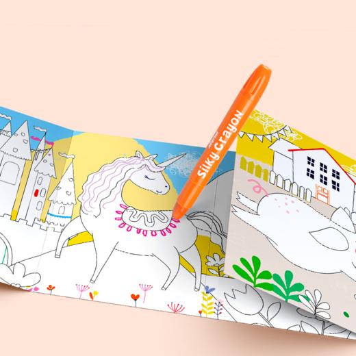 艾维尼丝滑蜡笔旋转炫彩油画棒 商品图3