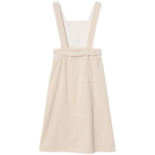 8seconds Black solid象牙色灯芯连衣裙女款#160X71HY10JPY带授权招加盟代理 商品图4