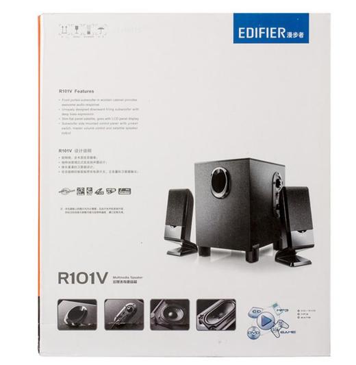 【音响】Edifier/漫步者 R101V笔记本电脑音响家用台式机迷你小音箱重低音 商品图4