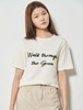 8seconds Ivory lettering dot T-shirt象牙色刻字点T恤女款JPY带授权招加盟代理 商品缩略图2