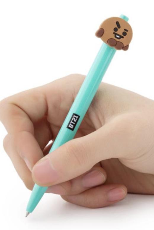 韩国 可爱Line FriendsBT21 SHOOKY中性笔第3季JPY带授权招加盟代理 商品图1