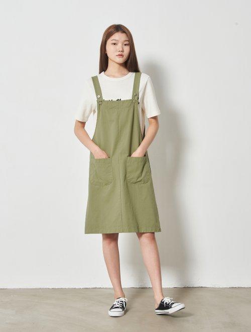 8seconds Fashionable  fresh卡其色Pocket连衣裙女款#350771MYEJPY带授权招加盟代理 商品图2