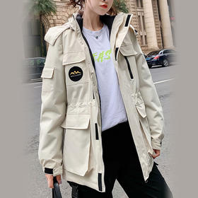 裁缝学苑AG121 冲锋衣工装风衣羽绒服纸样女装可拆卸内胆打版裁剪