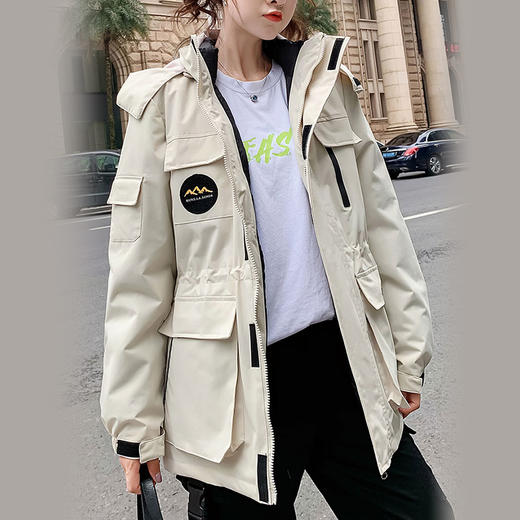 裁缝学苑AG121 冲锋衣工装风衣羽绒服纸样女装可拆卸内胆打版裁剪 商品图0