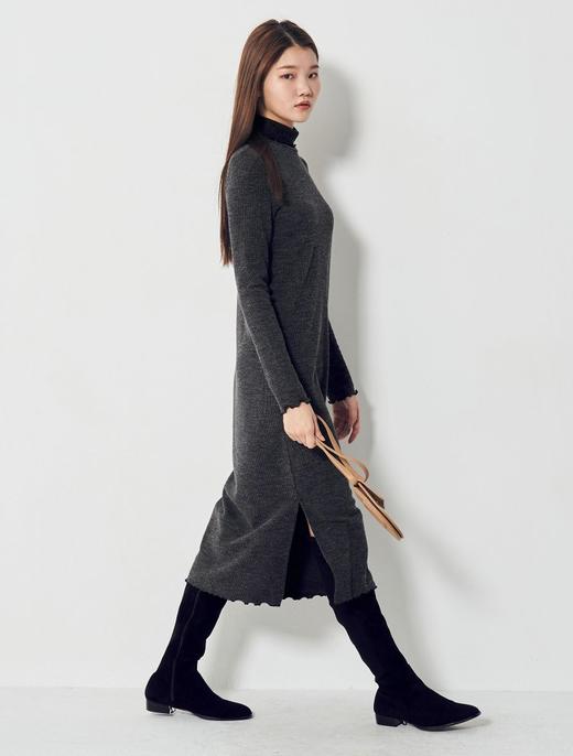 8seconds High collar knitted dress高领针织连衣裙女款JPY带授权招加盟代理 商品图0