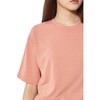 8seconds Ivory cotton crewSalmon Back字母开S短袖T恤女款JPY带授权招加盟代理 商品缩略图4