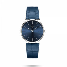 longines 浪琴手表 经典大酒店系列  L4.766.4.95.2 男款 阳光蓝JPY带授权招加盟代理