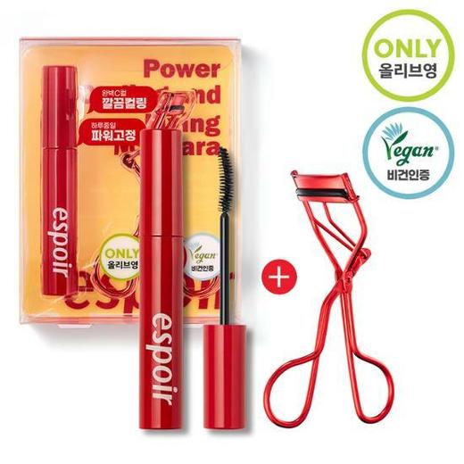 韩国ESPOIR艾丝珀睫毛膏防晕染拉长卷翘棕色赠睫毛夹Olive YoungJPY带授权招加盟代理 商品图0