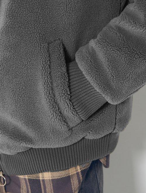 8 seconds 男款灰布克高领跳线JPY带授权招加盟代理 商品图1