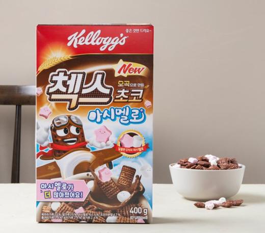 Kellogg's 家乐氏 巧克力五谷营养麦片早餐代餐零食 蛋白质 400gJPY带授权招加盟代理 商品图3