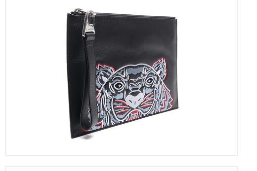 Kenzo 高田贤三 男式手包老虎手拿包(5PM302L49 99 20S ) HmallJPY带授权招加盟代理 商品图2