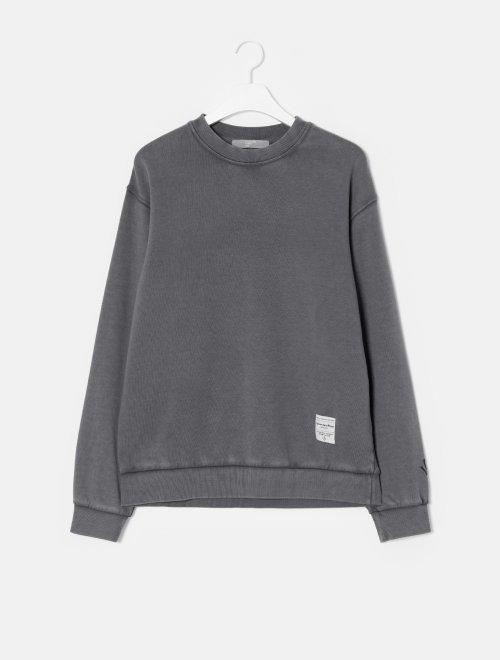 8 seconds 男款灰颜料大军衫JPY带授权招加盟代理 商品图0