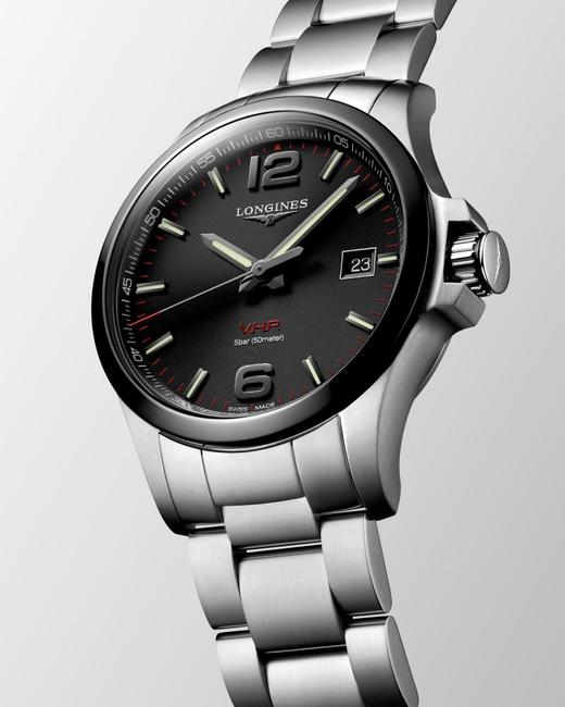 longines浪琴手表 Conquest V.H.P.系列 L3.729.4.56.6 男款JPY带授权招加盟代理 商品图3
