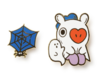 韩国 可爱Line Friends 2019万圣节BT21 MANG金属徽章（每包2件）JPY带授权招加盟代理 商品缩略图0