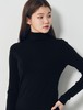 8 seconds Black rib turtleneck knit黑色罗纹​​高领针织衫JPY带授权招加盟代理 商品缩略图3