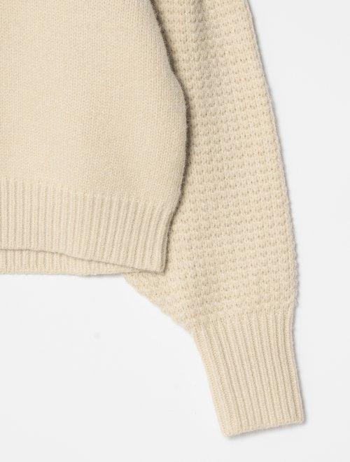 8 seconds 女款 人气再进货 20FW象牙花气球袖子开衫JPY带授权招加盟代理 商品图1