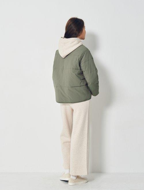 8 seconds Khaki  round quilted padding女款卡其色圆形缝填充JPY带授权招加盟代理 商品图2