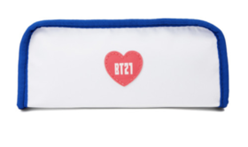 韩国 可爱Line Friends BT21 RJ HEART笔袋JPY带授权招加盟代理