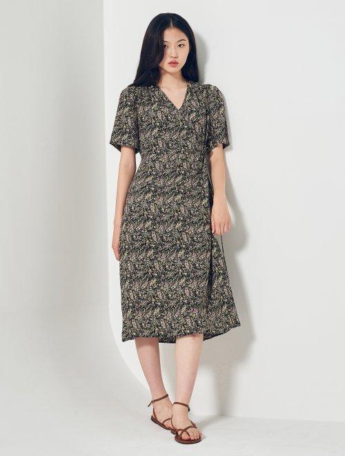 8seconds Broken flower黑色花卉吊带连衣裙女款#320771KY15JPY带授权招加盟代理 商品图2