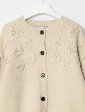 8 seconds 女款 人气再进货 20FW象牙花气球袖子开衫JPY带授权招加盟代理