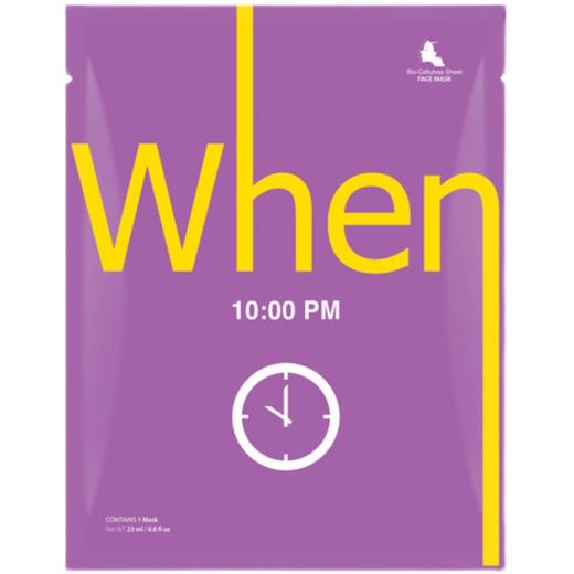 chicor WHEN 10:00PM Nutritional Supply 营养补给面膜（1EA）JPY带授权招加盟代理 商品图2