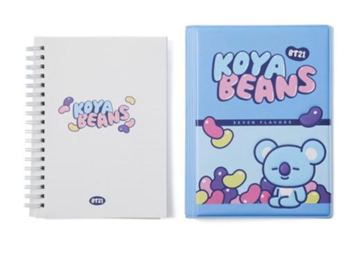 韩国 可爱Line Friends BT21 KOYA Sweet Cover春季笔记本JPY带授权招加盟代理 商品图1