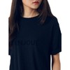 8seconds Black letter dot T-shirt 黑色字母点短袖T恤女款JPY带授权招加盟代理 商品缩略图4