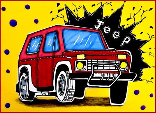 《疯狂的吉普车》汽车/赛车/交通工具【自动发货：下单后，点击手机短信中收到的链接，即可获取文件下载的链接；如有任何问题，可添加客服微信hm33268获得帮助】
 商品图0