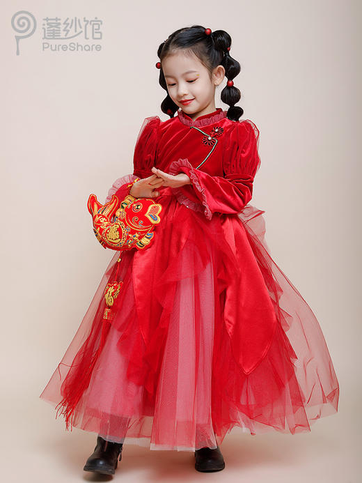 【非质量问题不退换】冬装红色中国风-锦上添花 商品图2