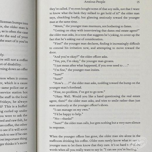 【中商原版】Anxious People A Novel 英文原版 焦虑的人们 Fredrik Backman 商品图7