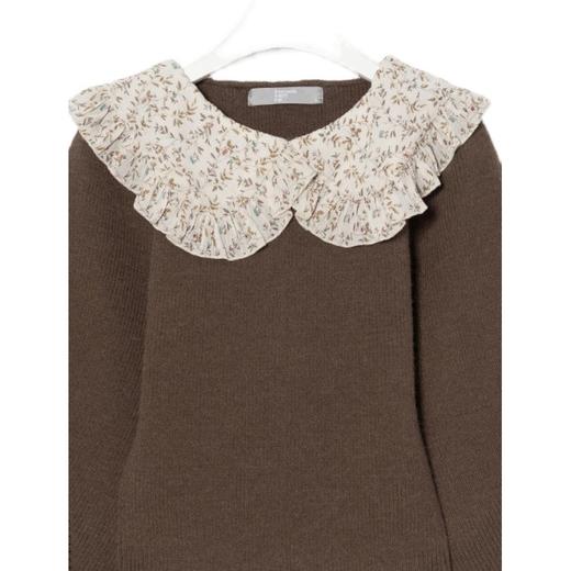 8 seconds 女款棕色雪纺比赛彩色编织编织物JPY带授权招加盟代理 商品图3