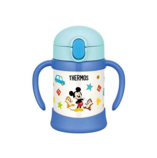 【日本进口】膳魔师THERMOS儿童吸管双耳迪士尼卡通杯 商品图0