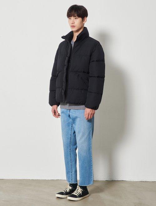 8 seconds 男款黑色固体常规短衬垫JPY带授权招加盟代理 商品图0