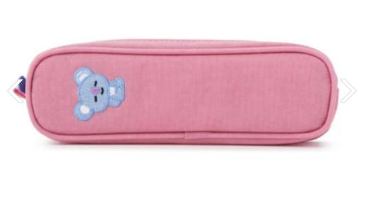韩国 可爱Line Friends BT21 KOYA基本款硅胶笔袋JPY带授权招加盟代理 商品图0