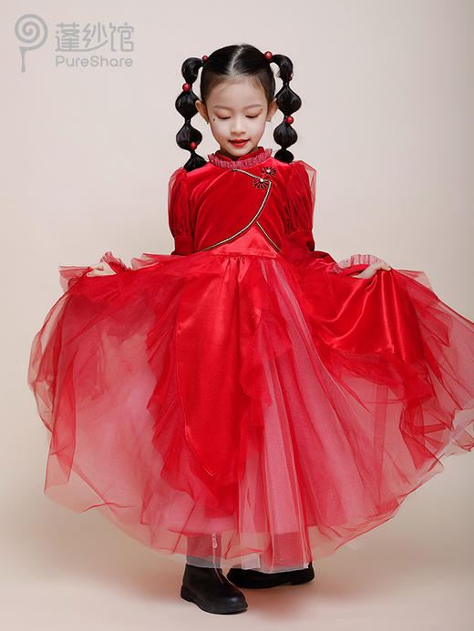 【非质量问题不退换】冬装红色中国风-锦上添花 商品图3