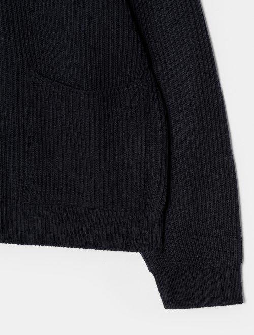 8 seconds  Half-Neck Zip-Up Knit Cardigann男款拉链针织开衫JPY带授权招加盟代理 商品图2
