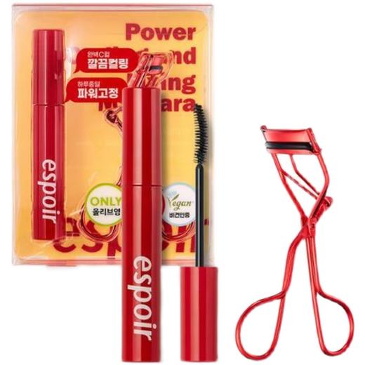 韩国ESPOIR艾丝珀睫毛膏防晕染拉长卷翘棕色赠睫毛夹Olive YoungJPY带授权招加盟代理 商品图1