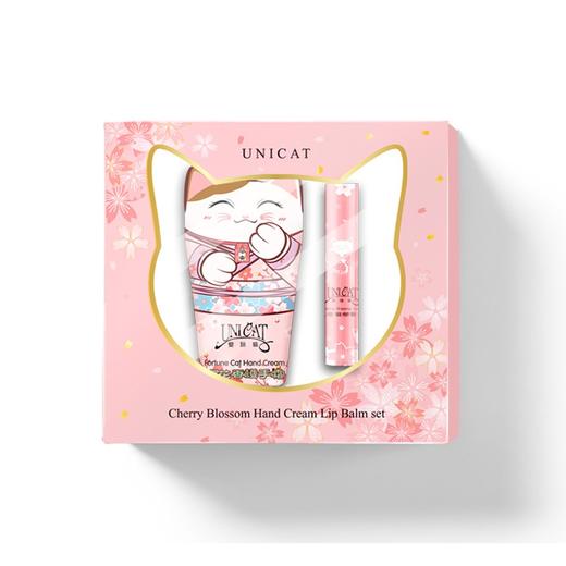 UNICAT/变脸猫 樱花系列套盒 (樱花护手霜40ML+魅惑润唇膏2.8G)JPY带授权招加盟代理 商品图0