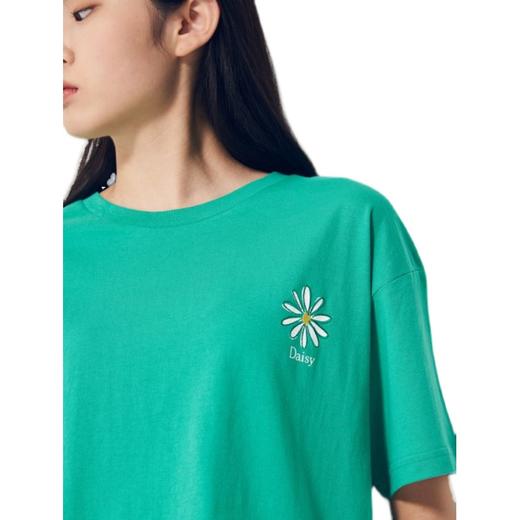 8seconds embroidered letter short绿花印花T恤女款JPY带授权招加盟代理 商品图4