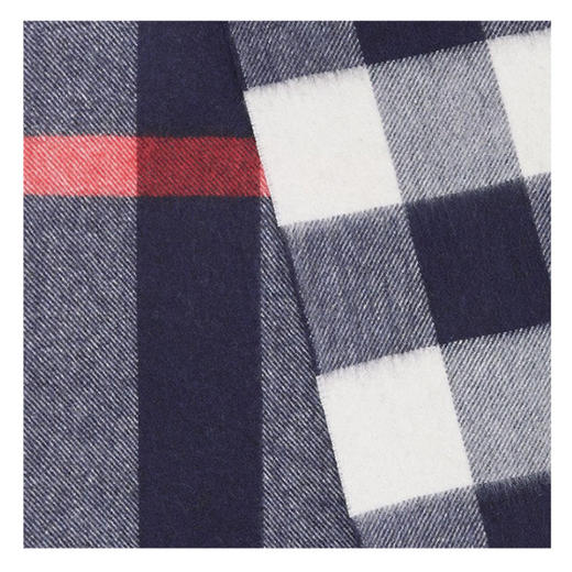 【二】BURBERRY 巴宝莉 男士格纹羊绒围巾 格子 8015553 A1222 商品图2