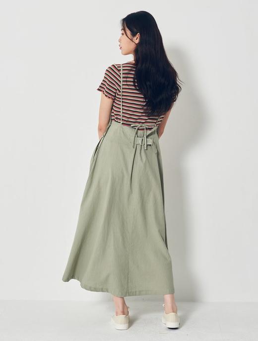 8seconds Broken flower卡其色混纺表带连衣裙女款#350871MY1JPY带授权招加盟代理 商品图3